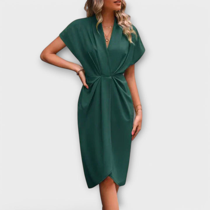 Dana™ | Vestido midi con lazo