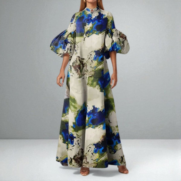 El Vestido Maxi Acuarela Valeria