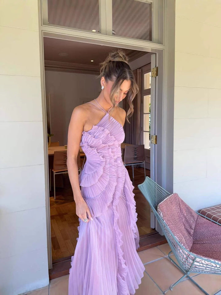 Eleonora | Vestido Sofisticado con Volantes
