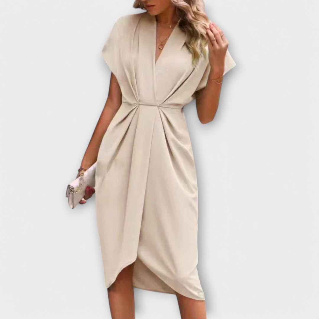 Dana™ | Vestido midi con lazo