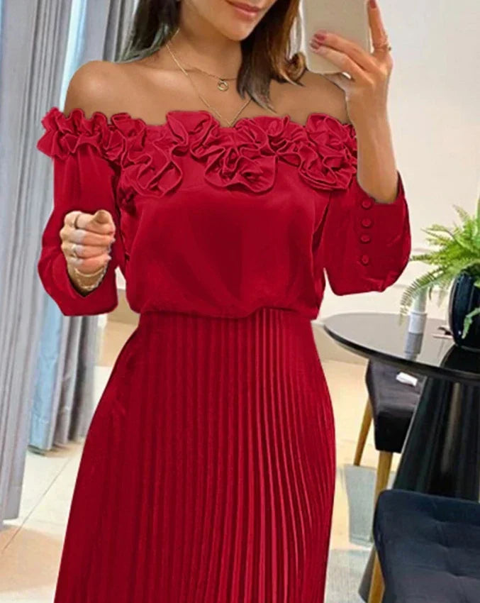 Ava™ | Vestido Maxi Sin Tirantes