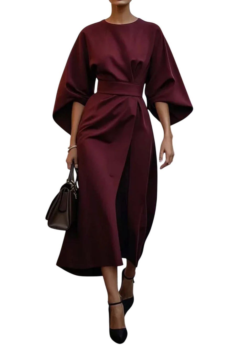 El Vestido de Manga Farol Louise