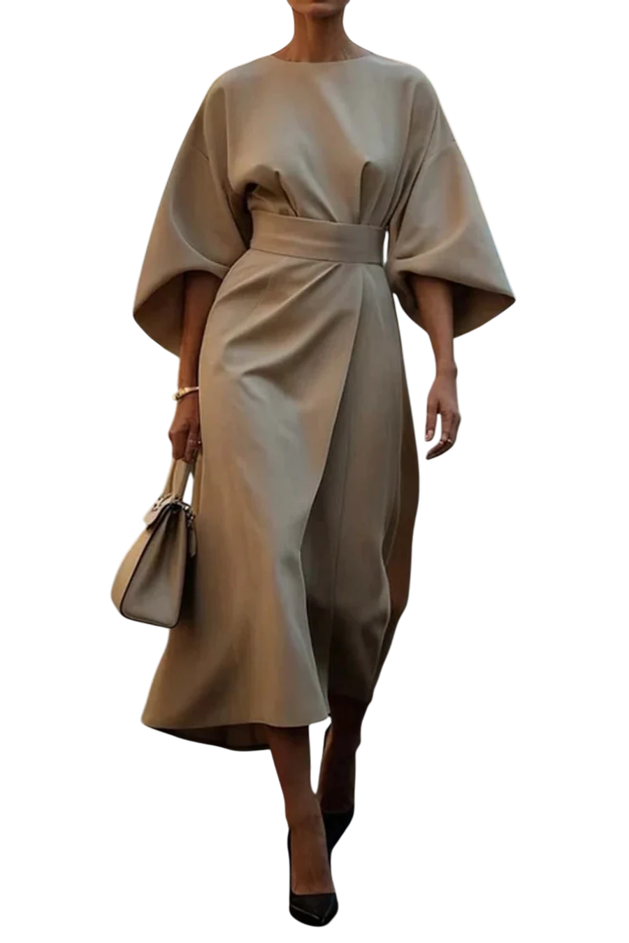 El Vestido de Manga Farol Louise