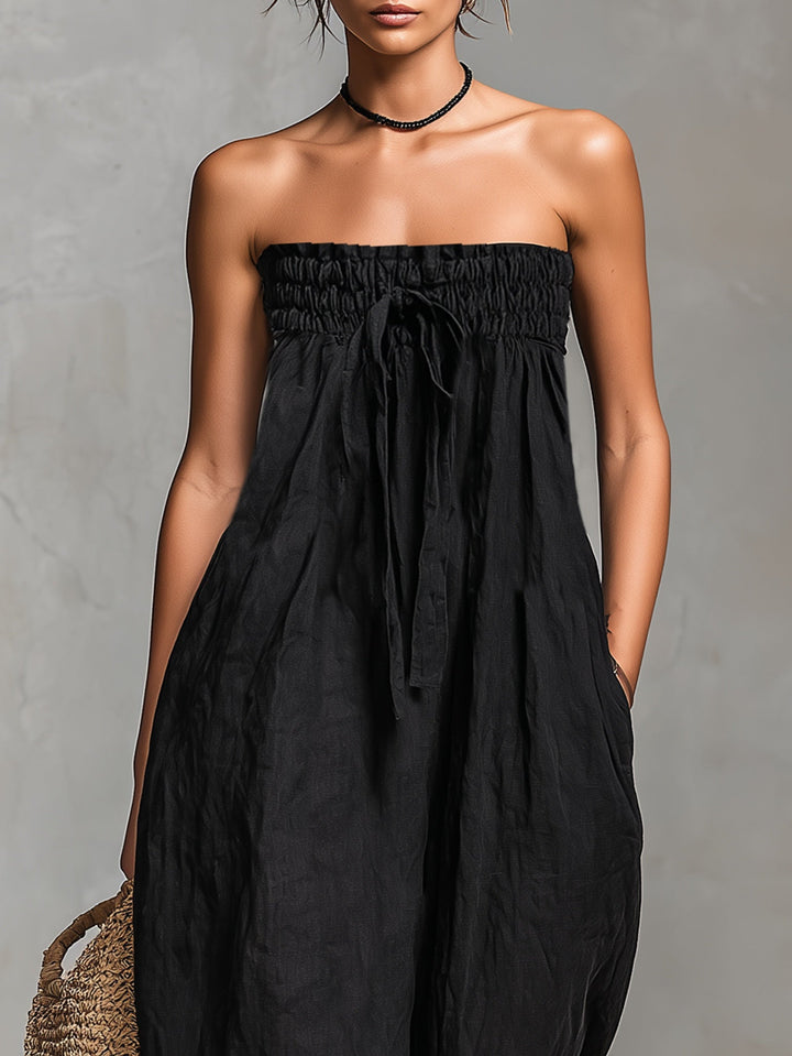 Nina™ || Mono elegante sin tirantes