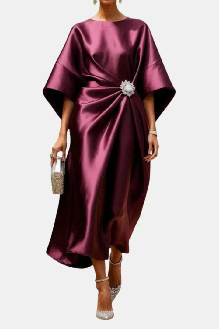 El Vestido Maxi de Satén Isadora