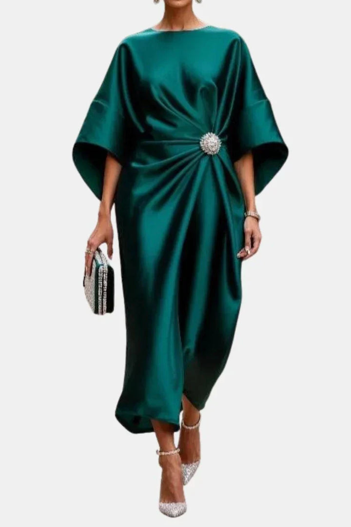 El Vestido Maxi de Satén Isadora