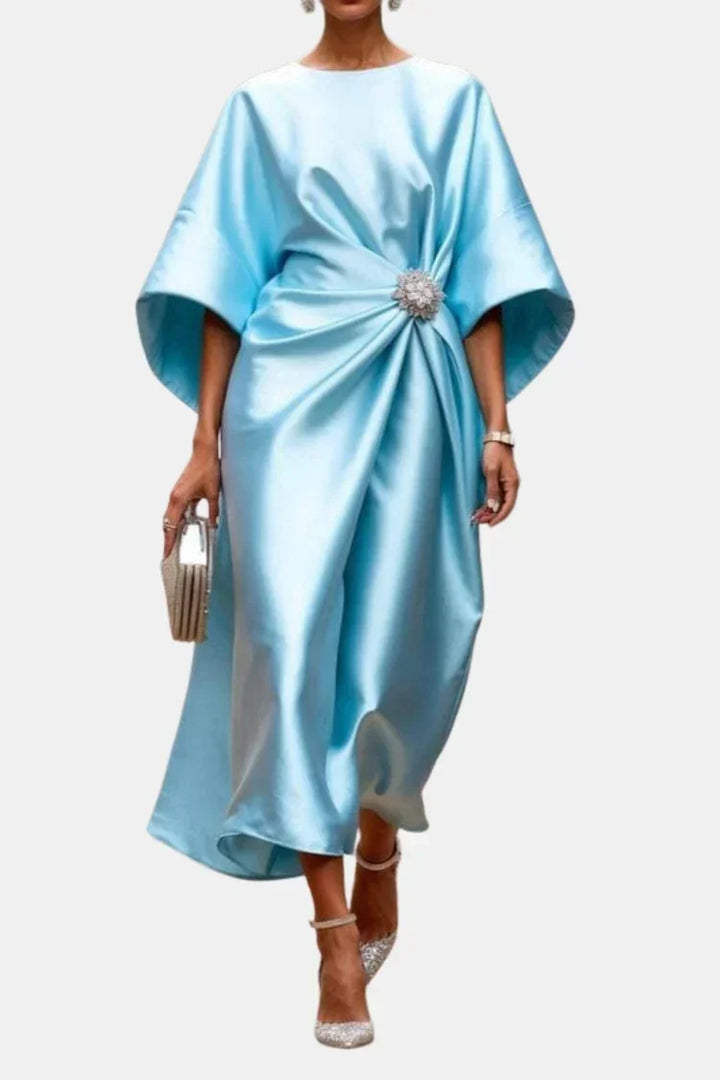 El Vestido Maxi de Satén Isadora