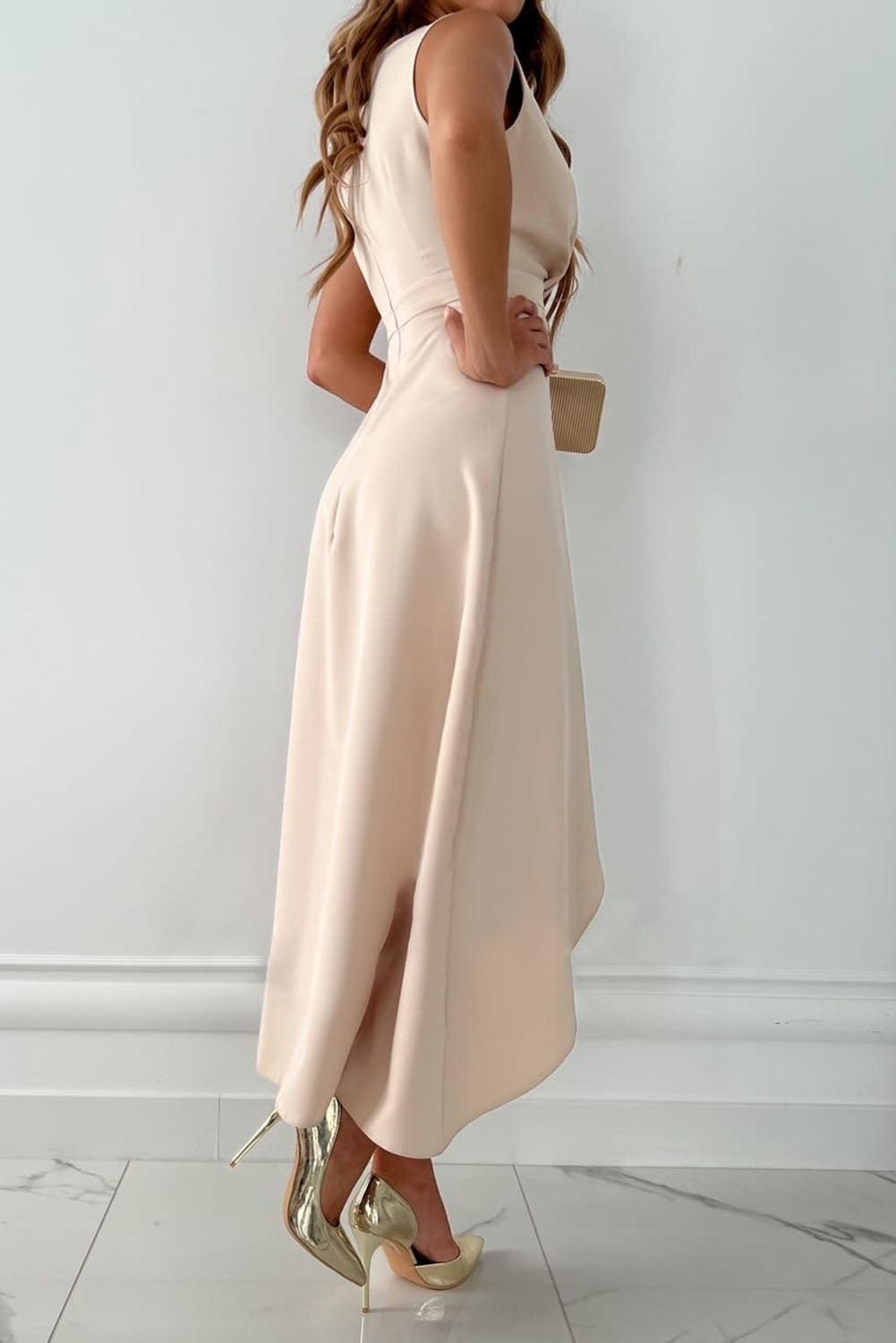 Isabella™ | Vestido con Patrón Rosa