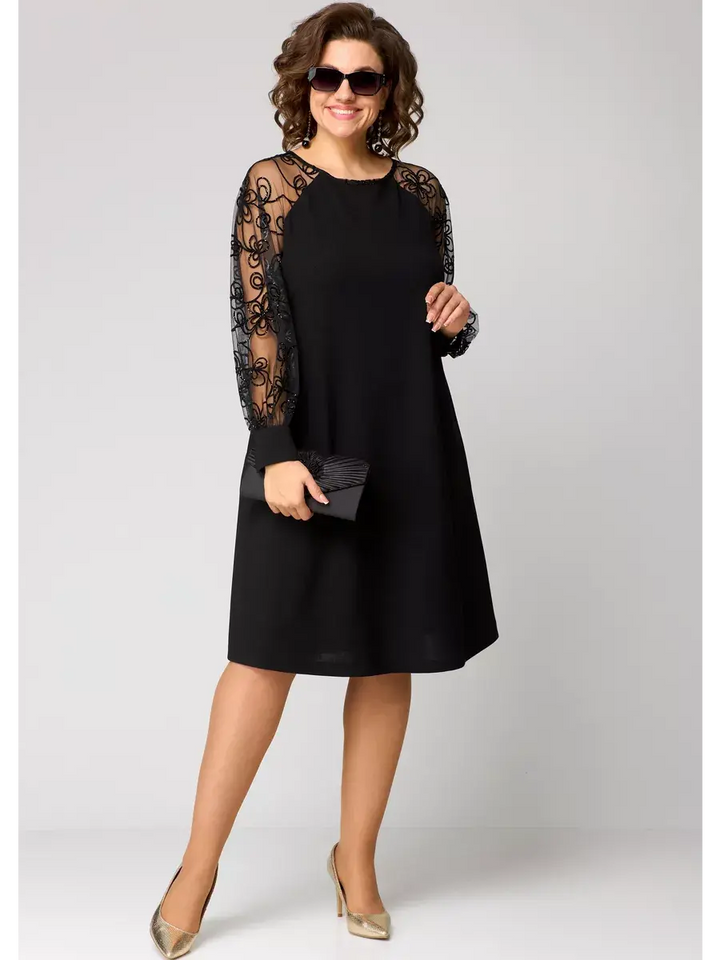CELINA™ | VESTIDO MIDI CLÁSICO PARA OCASIONES ESPECIALES