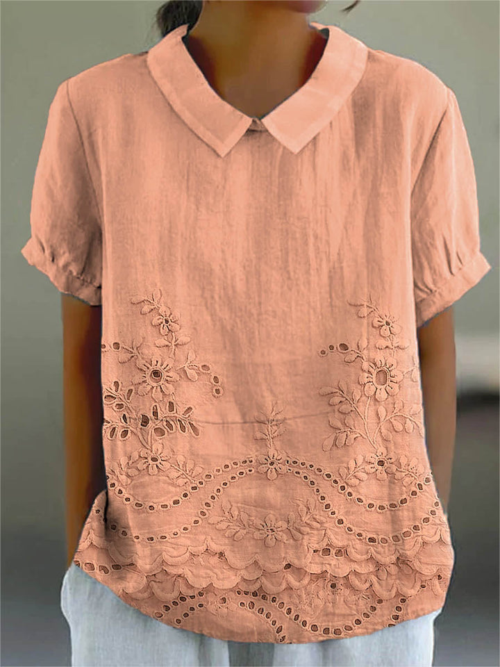 Lily | Camisa Bordada Floral