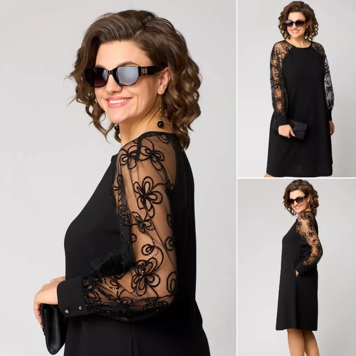 CELINA™ | VESTIDO MIDI CLÁSICO PARA OCASIONES ESPECIALES