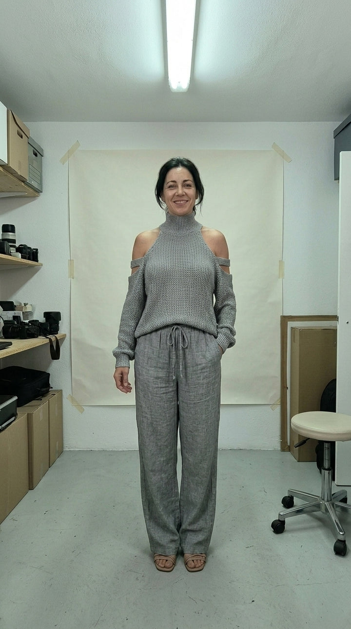 Camilla | Conjunto a la moda en punto y lino
