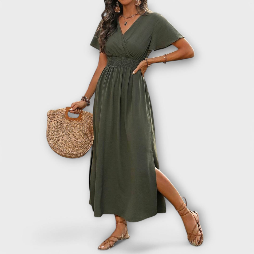 Lily™ | Vestido Elegante con Mangas
