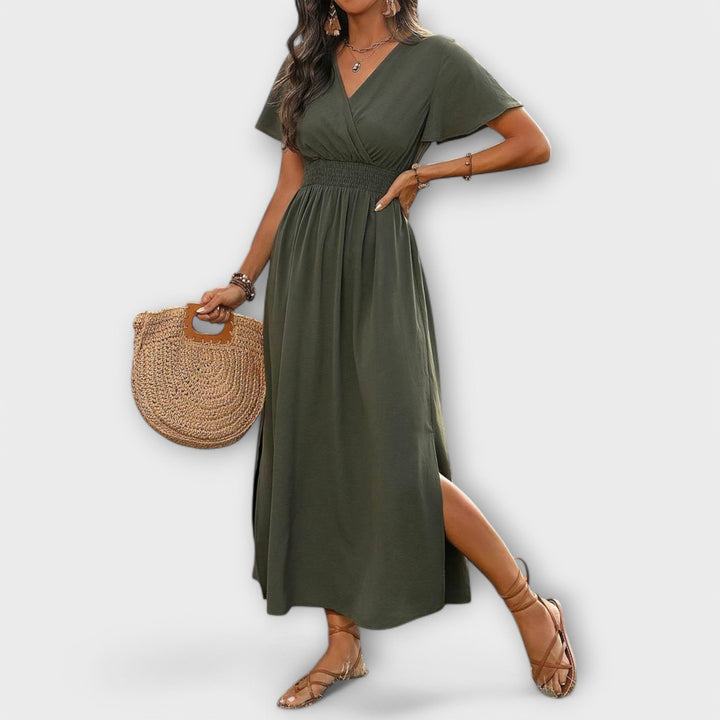 Lily™ | Vestido Elegante con Mangas