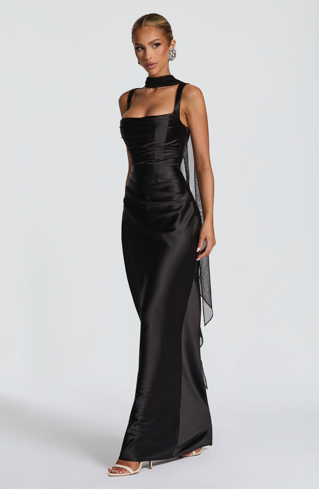 Vestido Maxi Calanthe - Color Negro