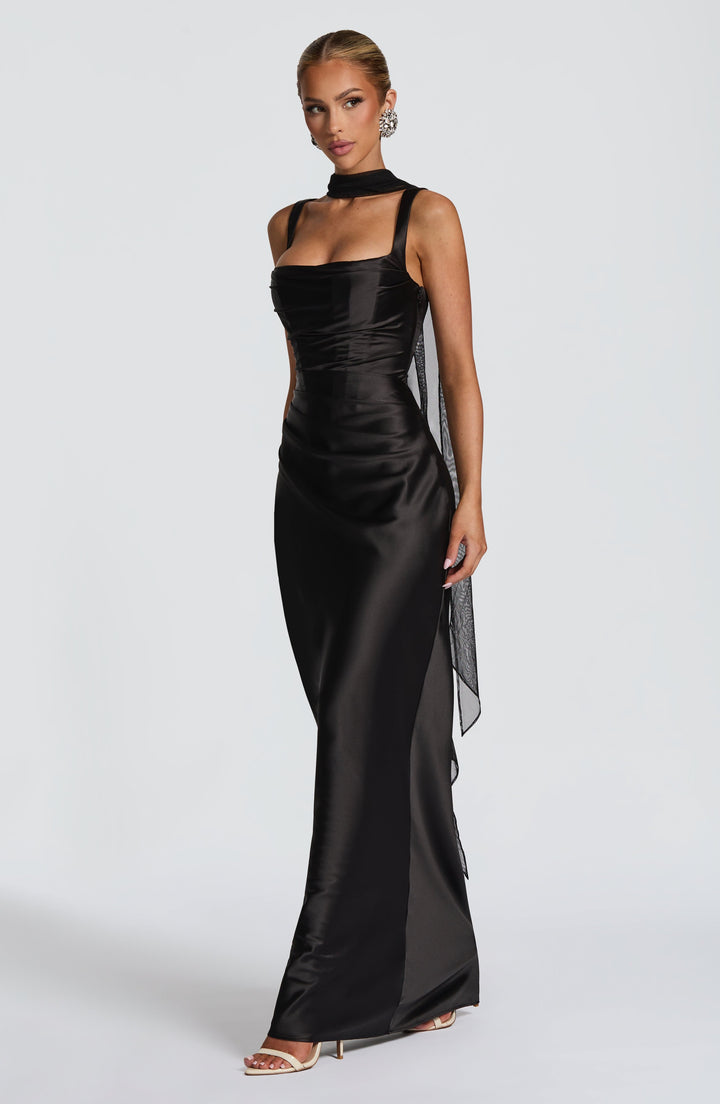 Vestido Maxi Calanthe - Color Negro