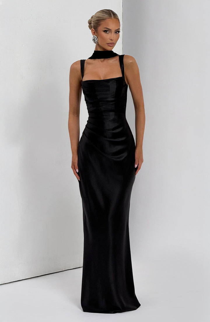 Vestido Maxi Calanthe - Color Negro