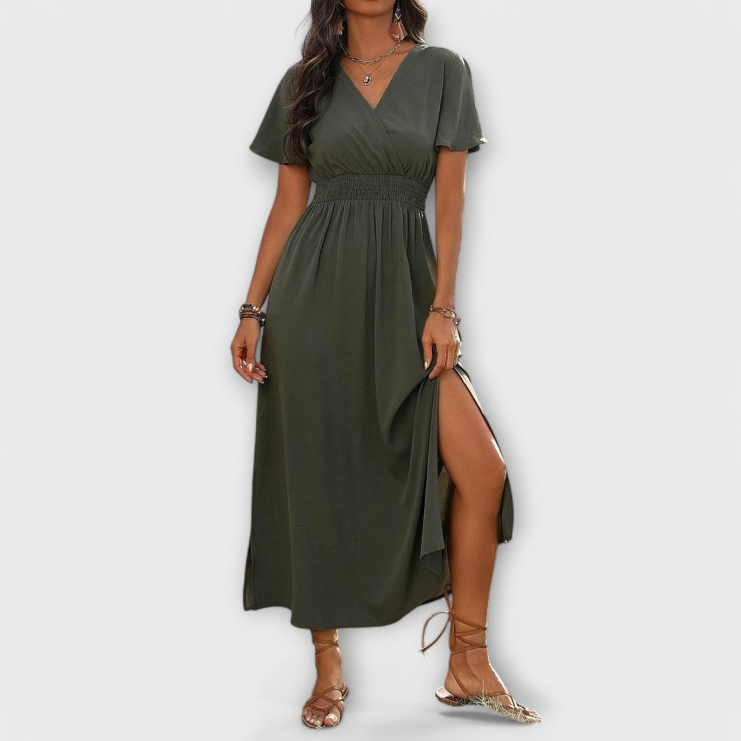 Lily™ | Vestido Elegante con Mangas