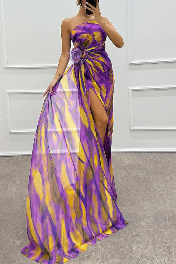 Mia™ | Vestido Draped Vibrante