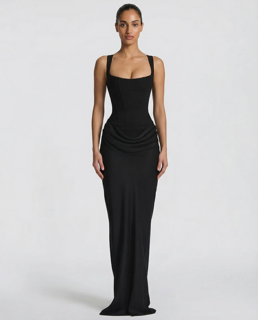 OLIVIA | Maxi Vestido de Reloj de Arena