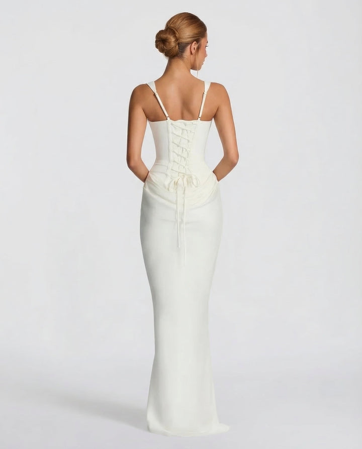 OLIVIA | Maxi Vestido de Reloj de Arena