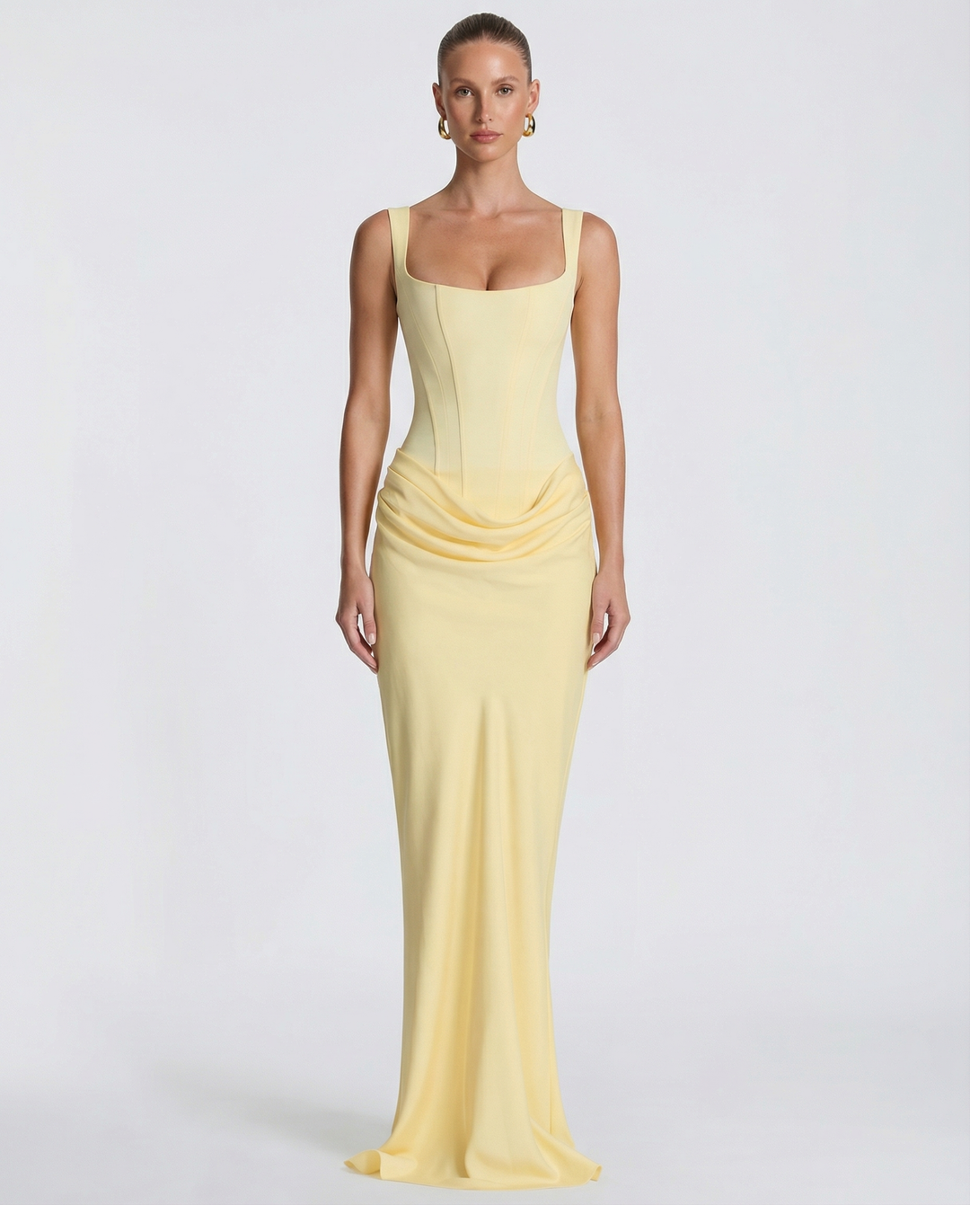 OLIVIA | Maxi Vestido de Reloj de Arena