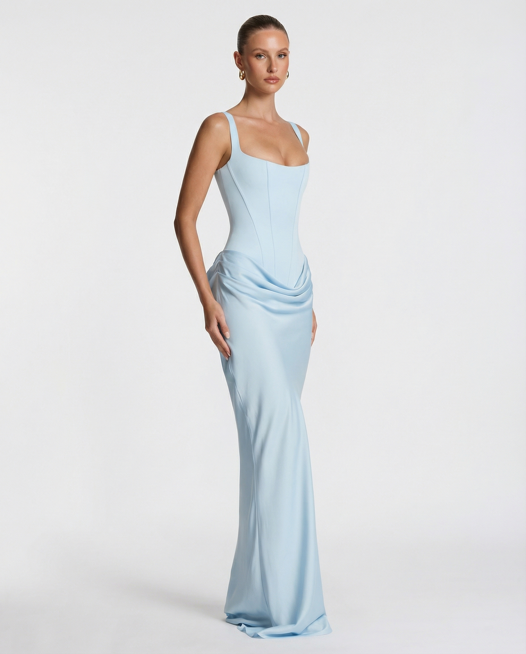OLIVIA | Maxi Vestido de Reloj de Arena