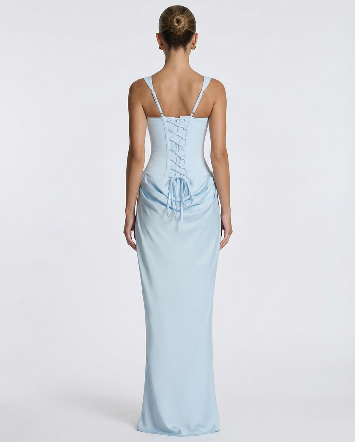 OLIVIA | Maxi Vestido de Reloj de Arena