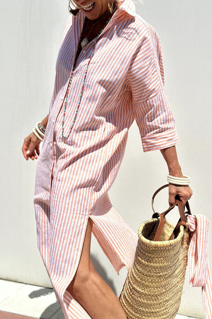 Grace™ | Vestido Rayado Ligero
