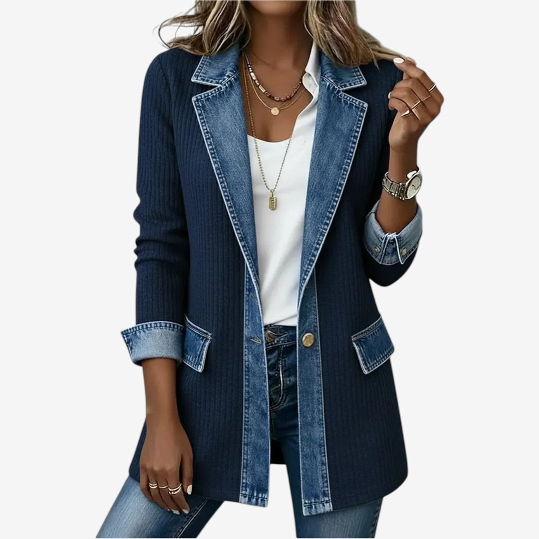 Emilia | Chaqueta de mezclilla unisex