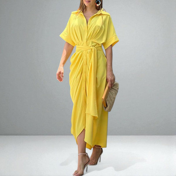 El vestido envolvente Lyla Garden
