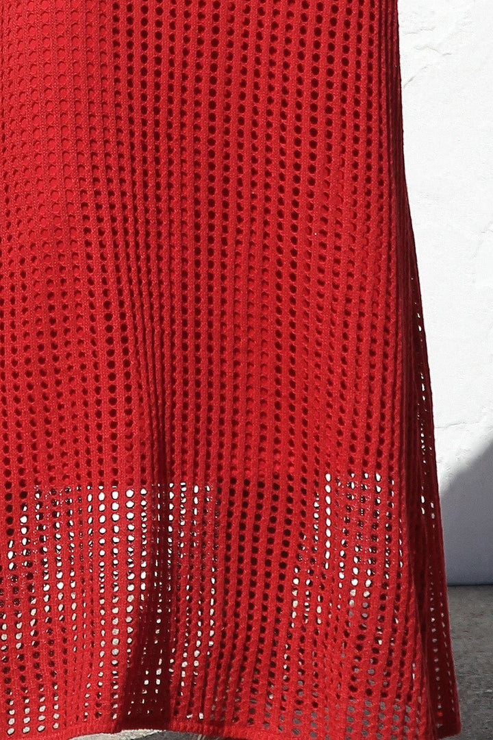 ESENCIAL - Vestido Maxi de Croché Airlie - Color Natural