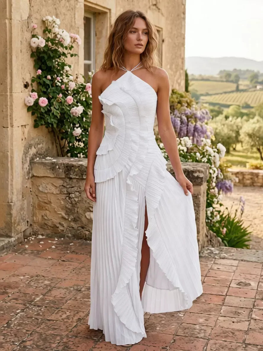 Eleonora | Vestido Sofisticado con Volantes