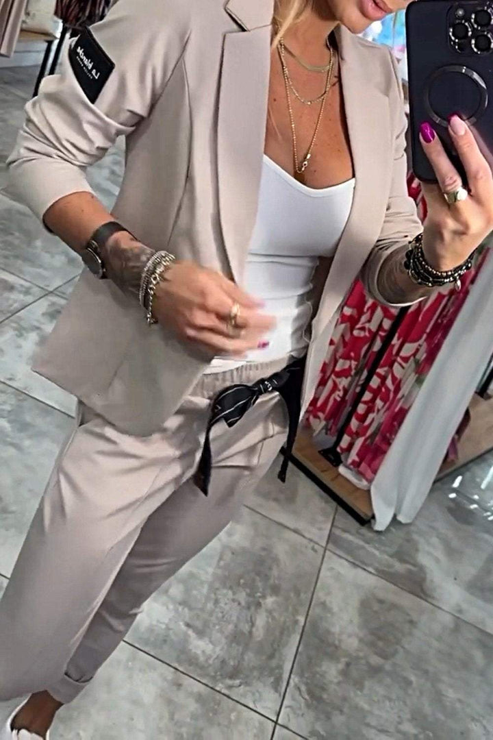 Iren - Conjunto de dos piezas para mujer