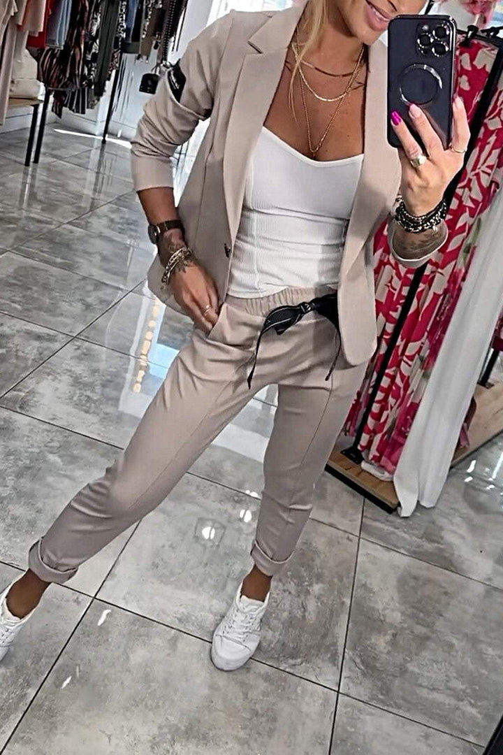Iren - Conjunto de dos piezas para mujer