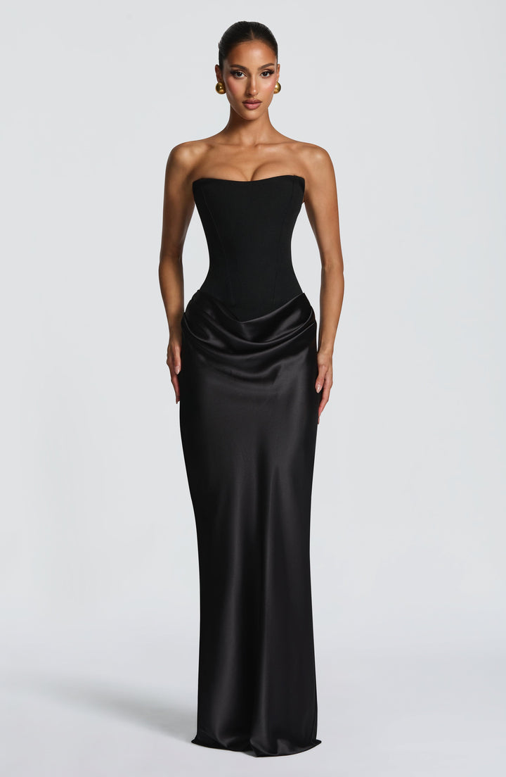 Maxi Vestido Maggie - Negro