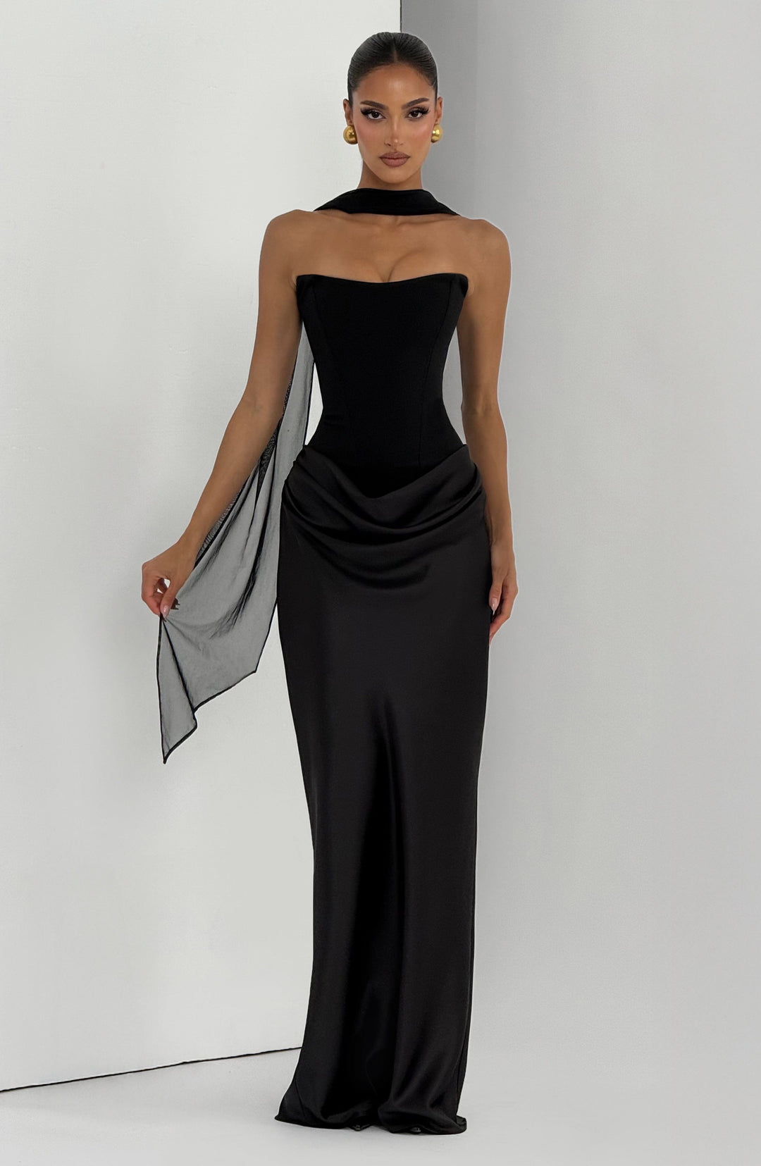 Maxi Vestido Maggie - Negro