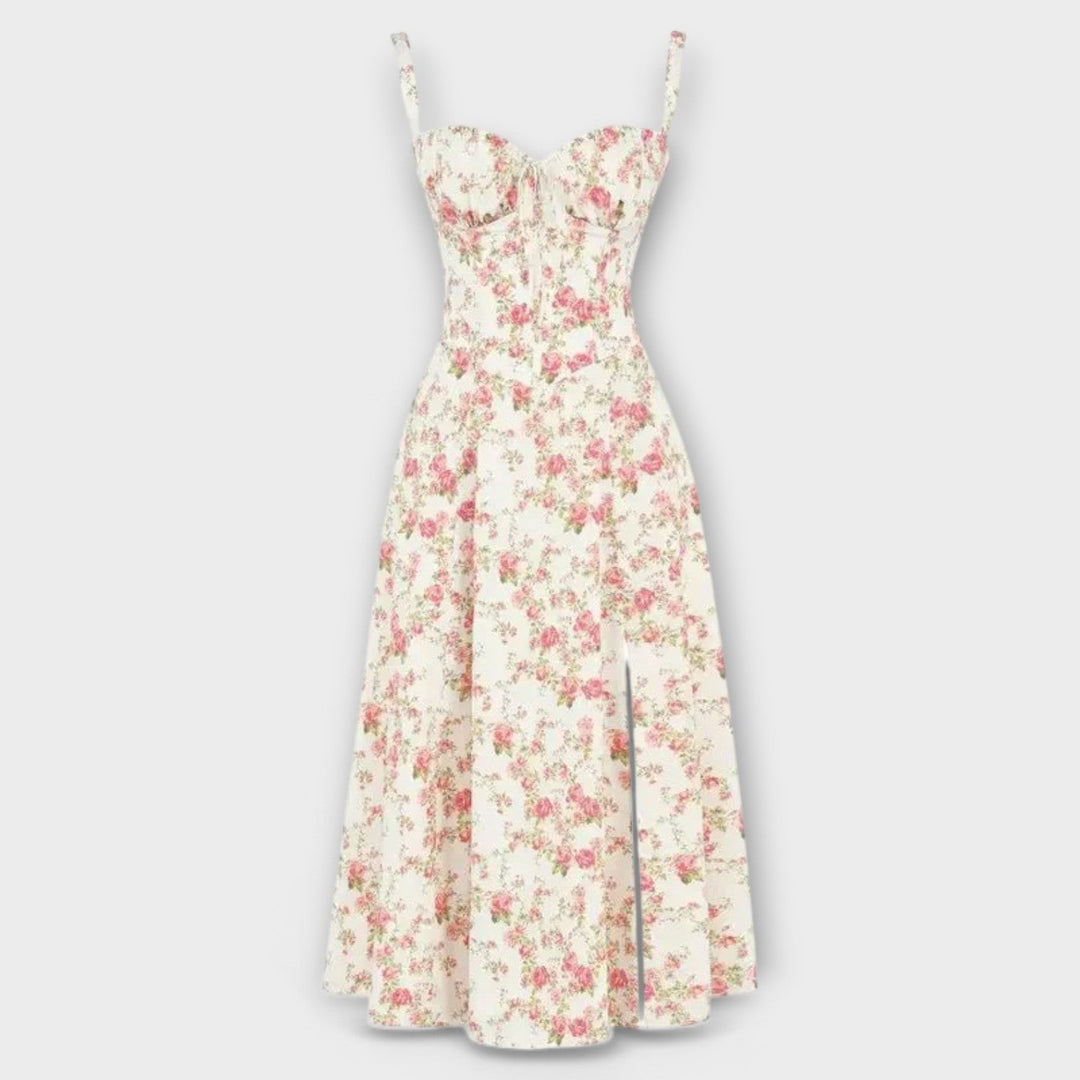 Mia™ | Vestido Midi con Corsé