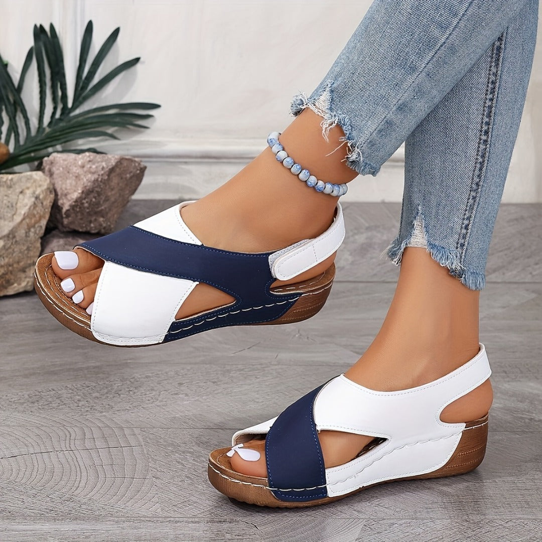 Liza™ - Sandalias ortopédicas ultra cómodas con tacón inclinado
