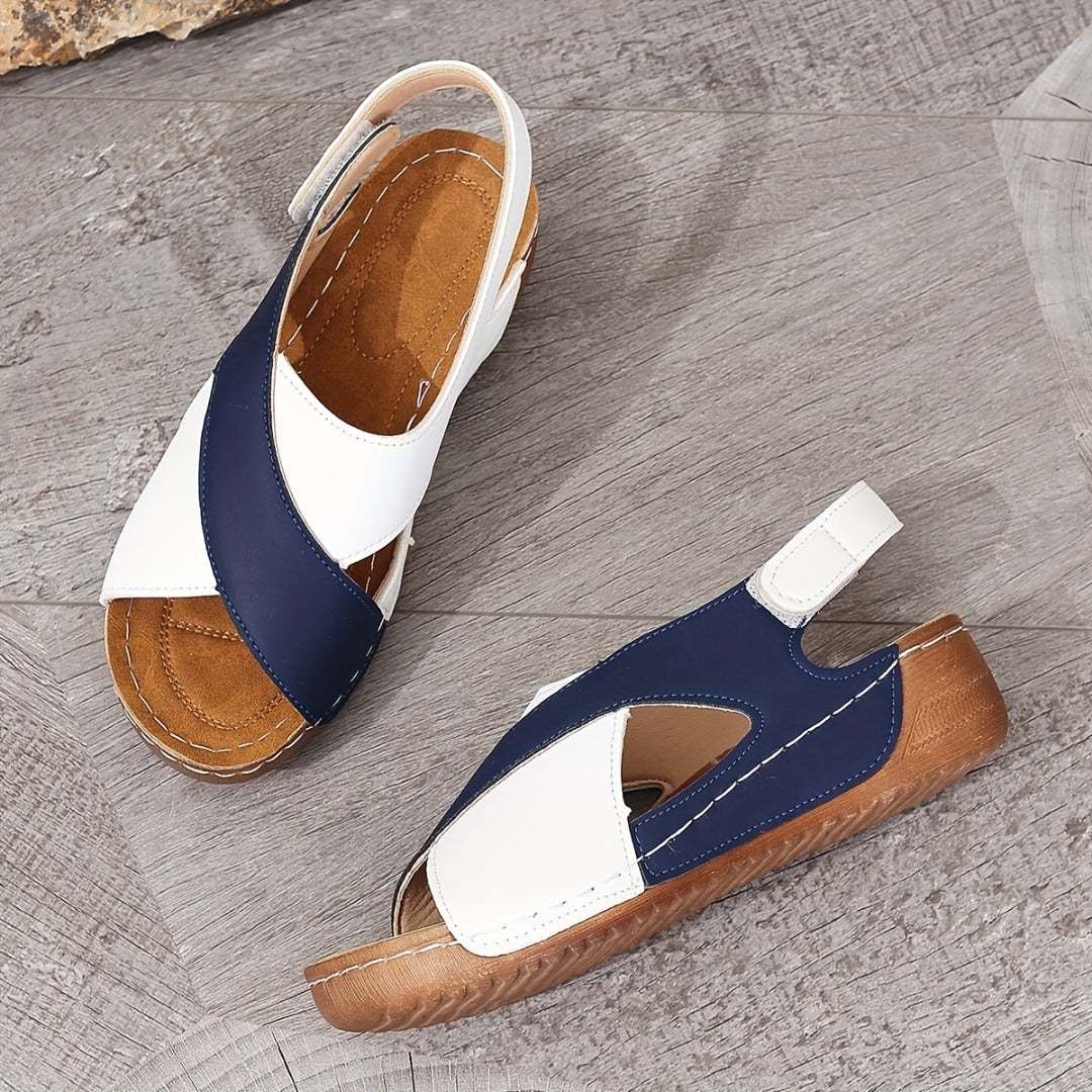 Liza™ - Sandalias ortopédicas ultra cómodas con tacón inclinado