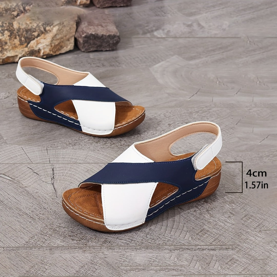 Liza™ - Sandalias ortopédicas ultra cómodas con tacón inclinado
