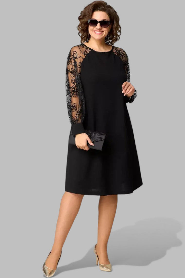 CELINA™ | VESTIDO MIDI CLÁSICO PARA OCASIONES ESPECIALES