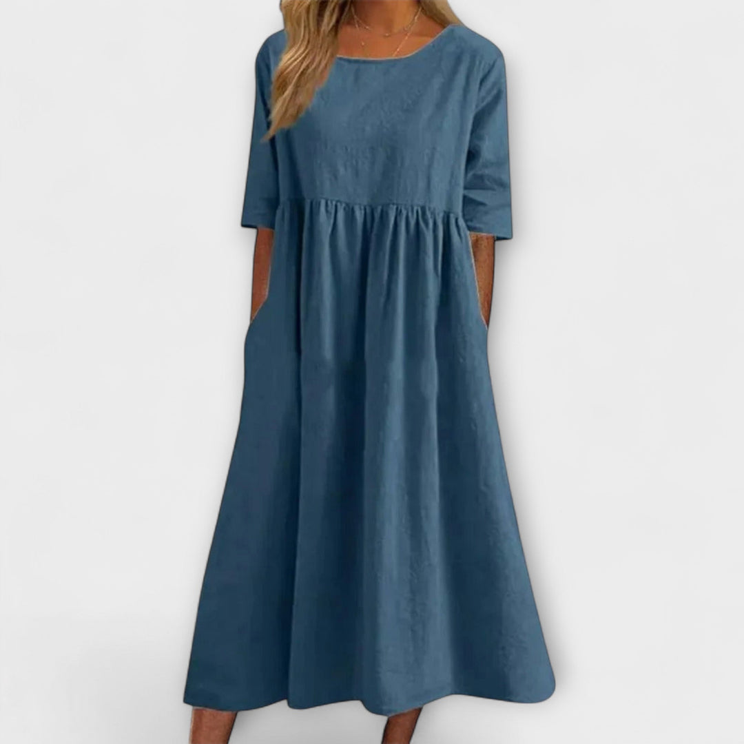 Mia™ | Vestido blusa moderno