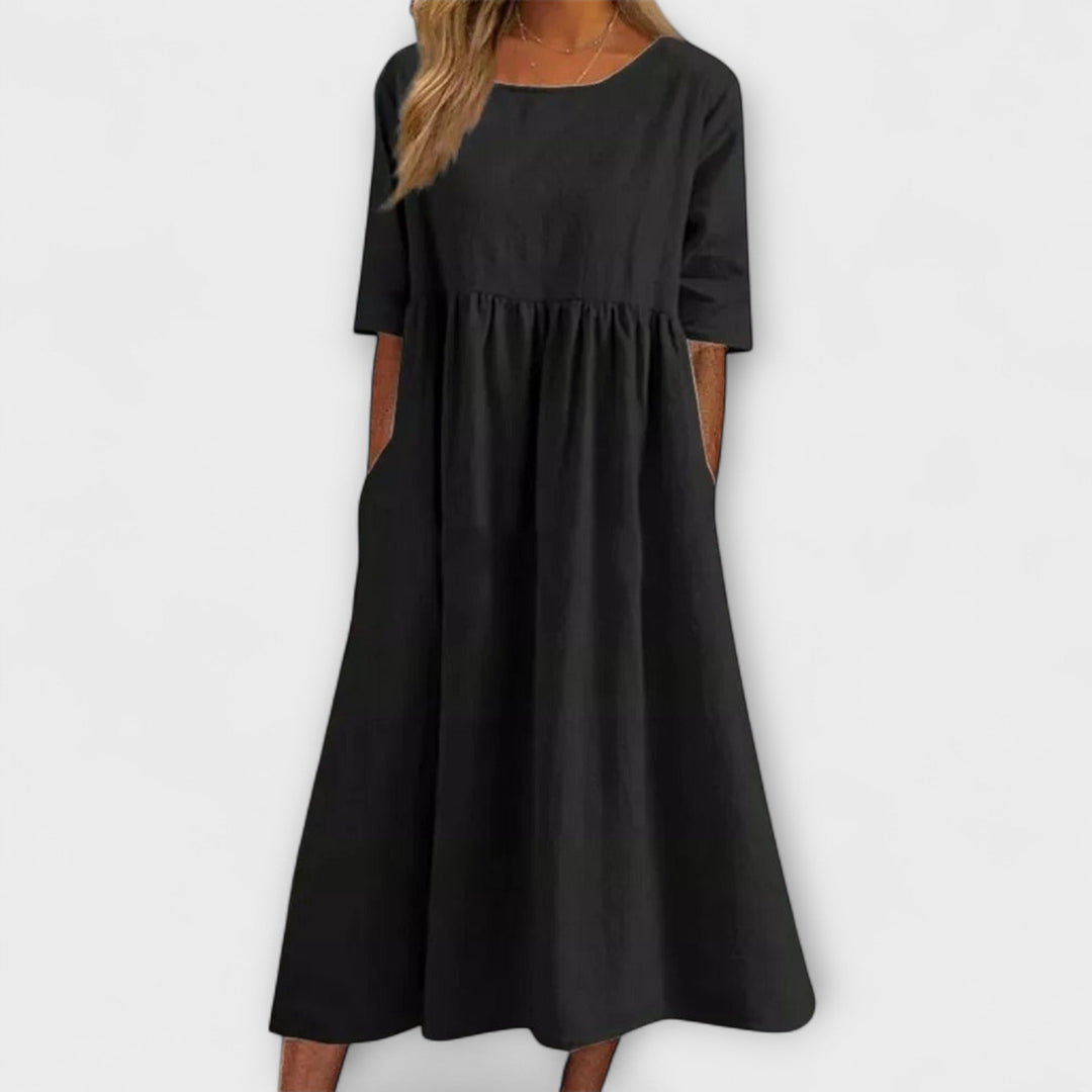 Mia™ | Vestido blusa moderno