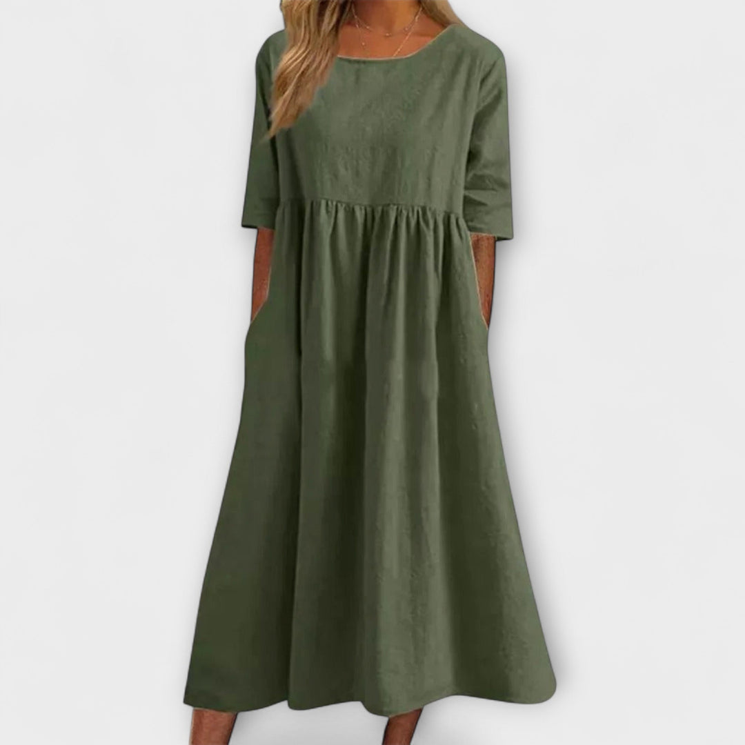 Mia™ | Vestido blusa moderno