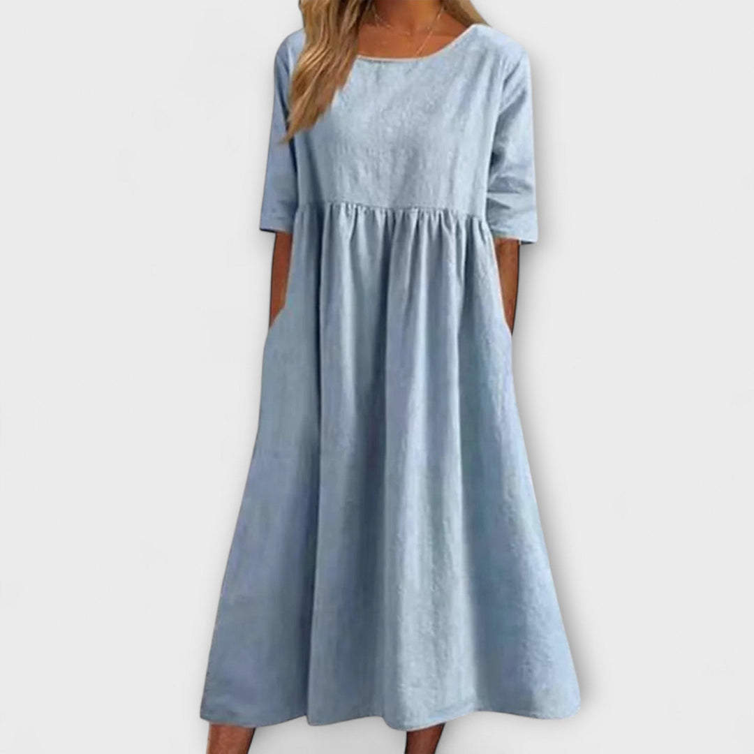 Mia™ | Vestido blusa moderno