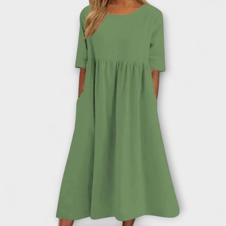 Mia™ | Vestido blusa moderno