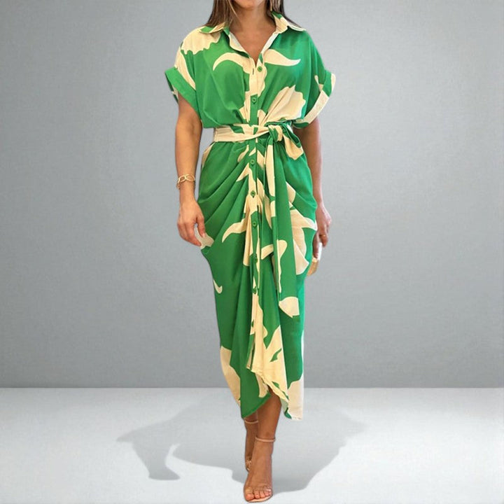 El vestido envolvente Lyla Garden